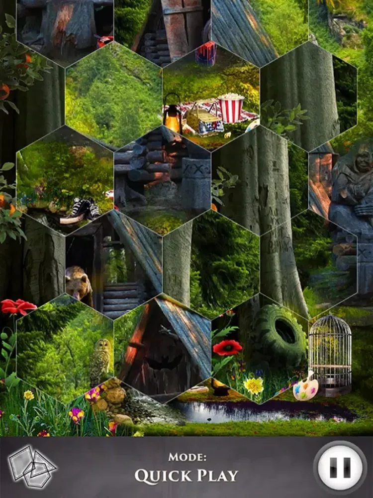Hidden Scenes - Land of Make Believe iPad 应用截图