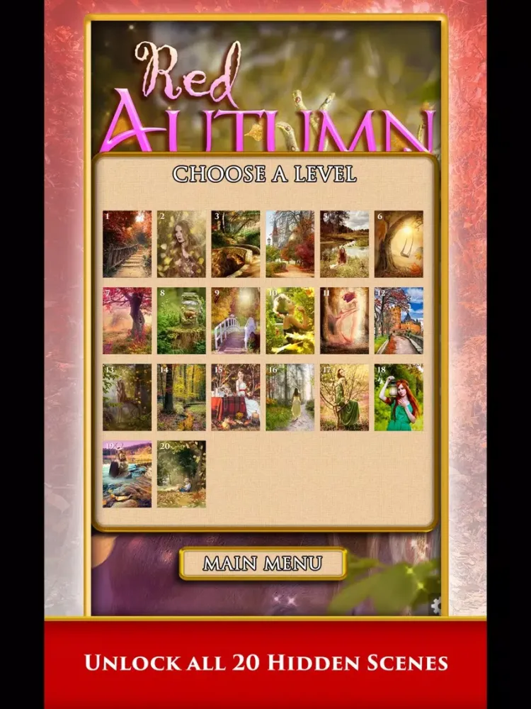Hidden Scenes - Autumn Leaves iPad  سکرین شاٹس