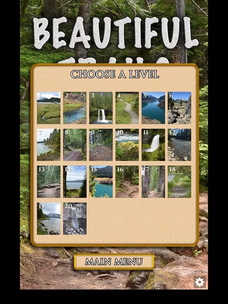 Tangkapan layar Hidden Scenes - Beautiful Trails iPad 