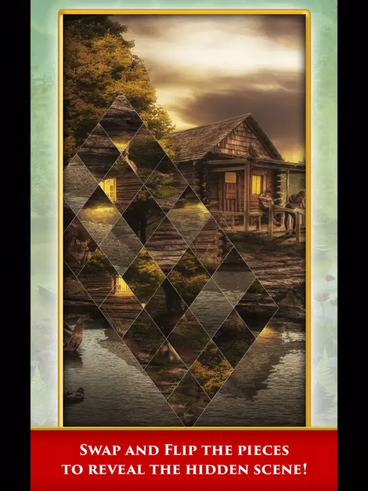 Captures d'écran de Hidden Scenes - Cabin Puzzles iPad 