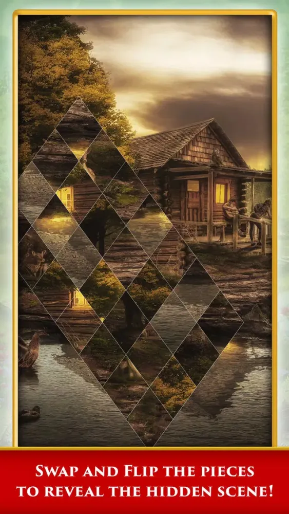 Captures d'écran de Hidden Scenes - Cabin Puzzles
