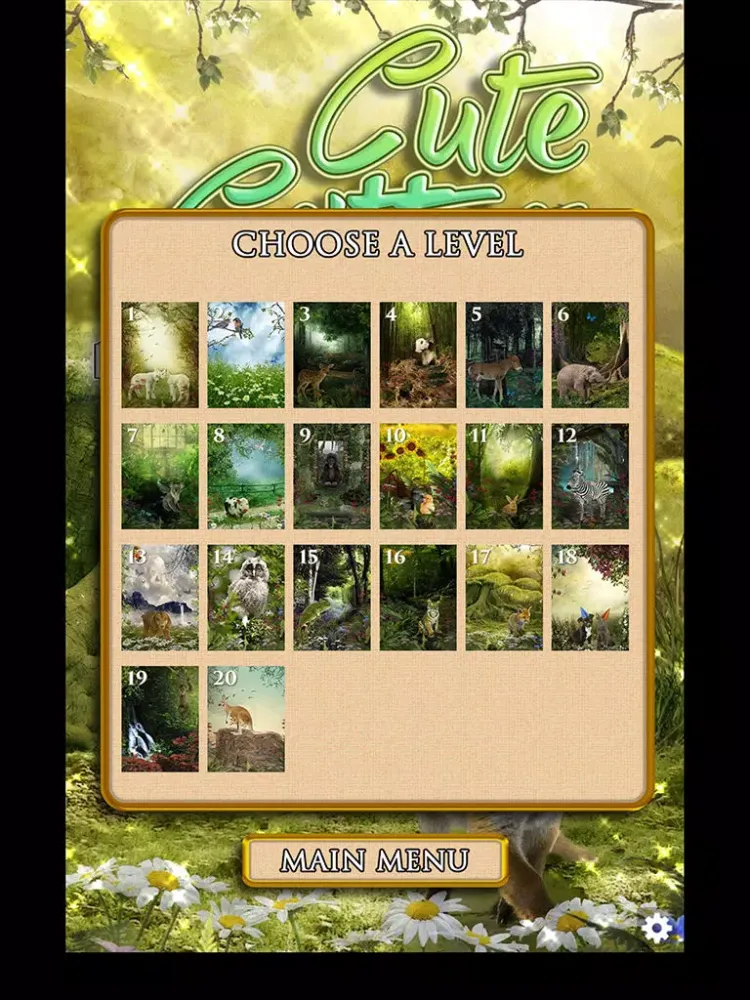 Capturas de pantalla de Hidden Scenes - Cute Critters iPad 