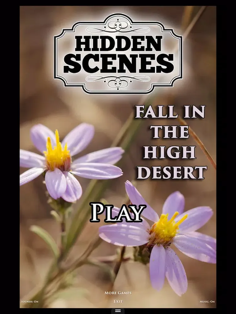 Hidden Scenes - Fall in the High Desert iPad  スクリーンショット