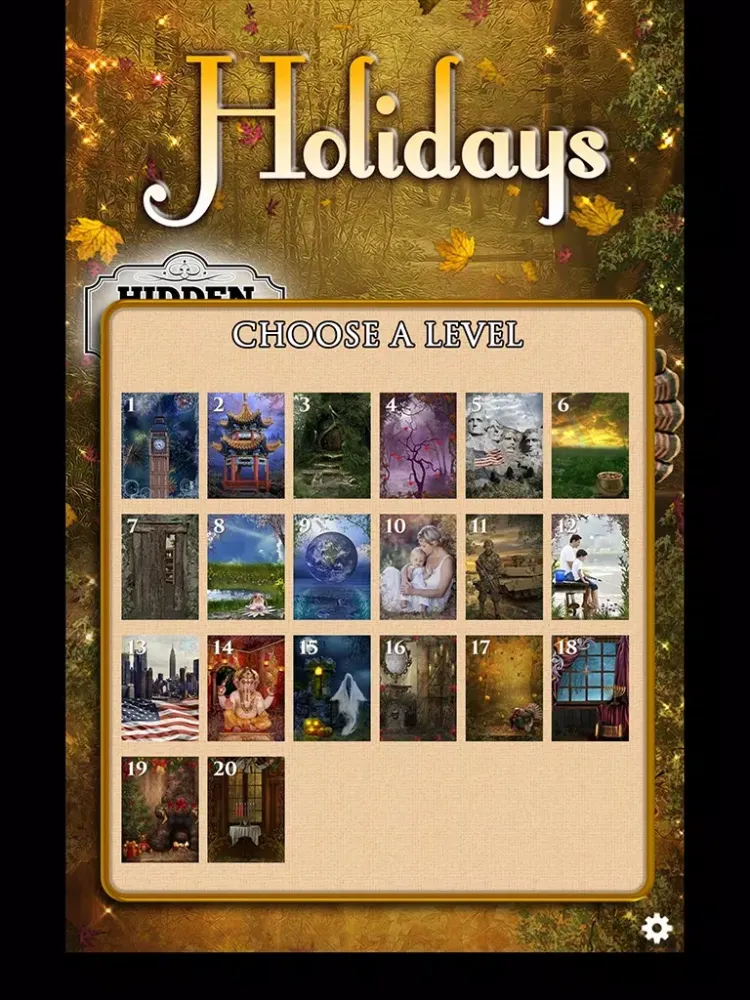 Ảnh chụp màn hình của Hidden Scenes - Holidays iPad 