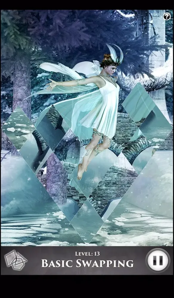 Tangkapan layar Hidden Scenes - Snow Fairies