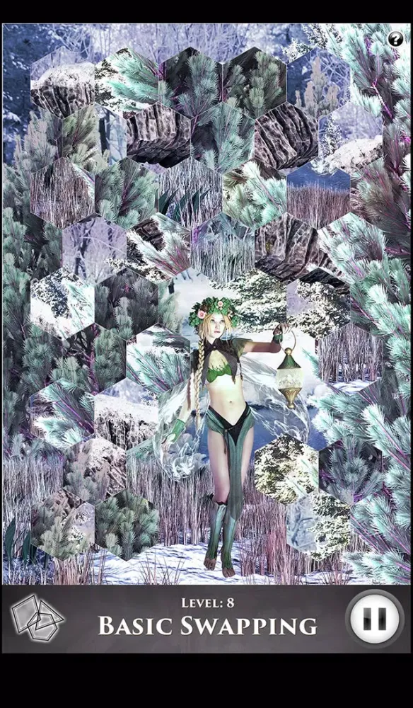 Tangkapan layar Hidden Scenes - Snow Fairies