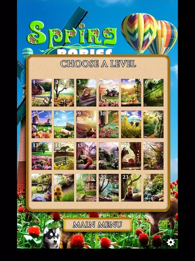 Hidden Scenes - Spring Babies iPad  스크린샷