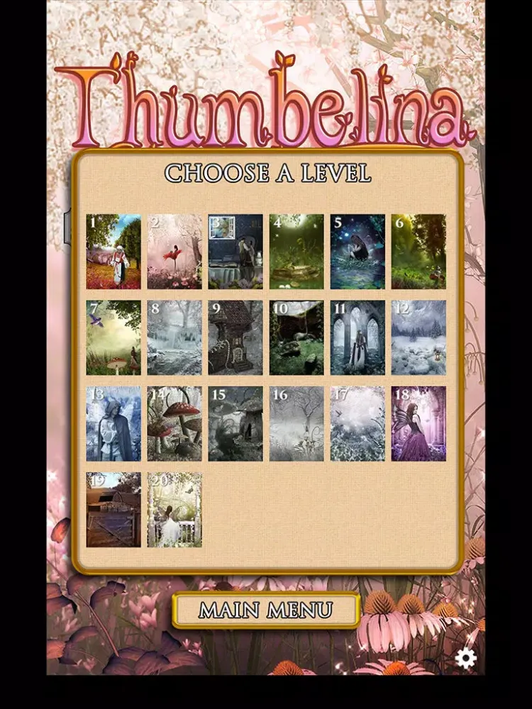 صور Hidden Scenes - Thumbelina iPad 