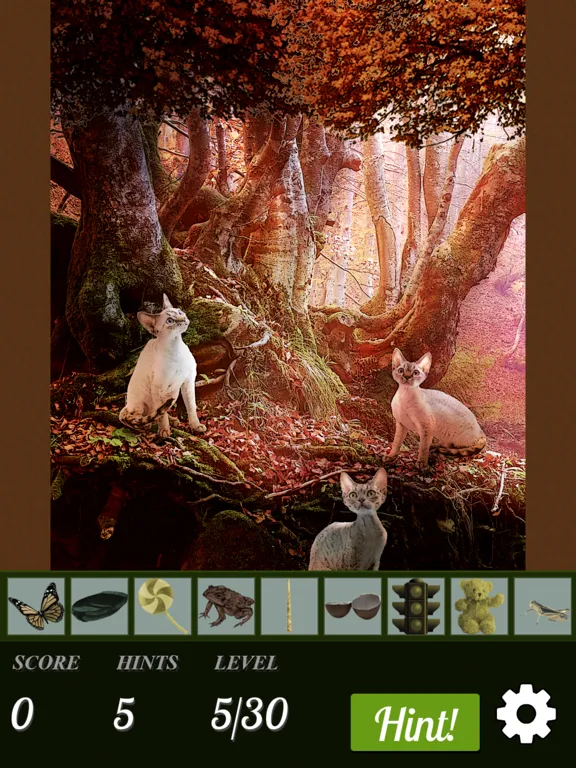 Hidden Object - Cats Island iPad  스크린샷
