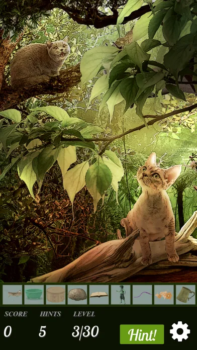 Hidden Object - Cats Island 스크린샷