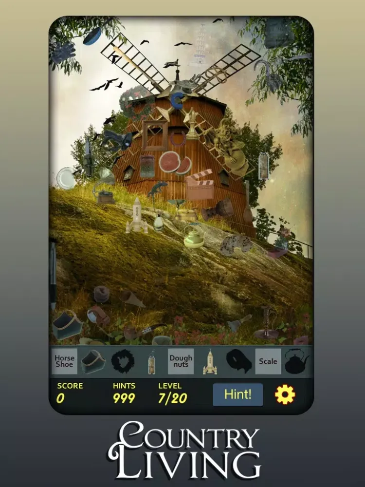 Ảnh chụp màn hình của Hidden Object - Country Living iPad 