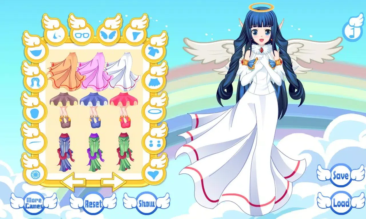 Dress Up Angel Avatar Anime应用截图