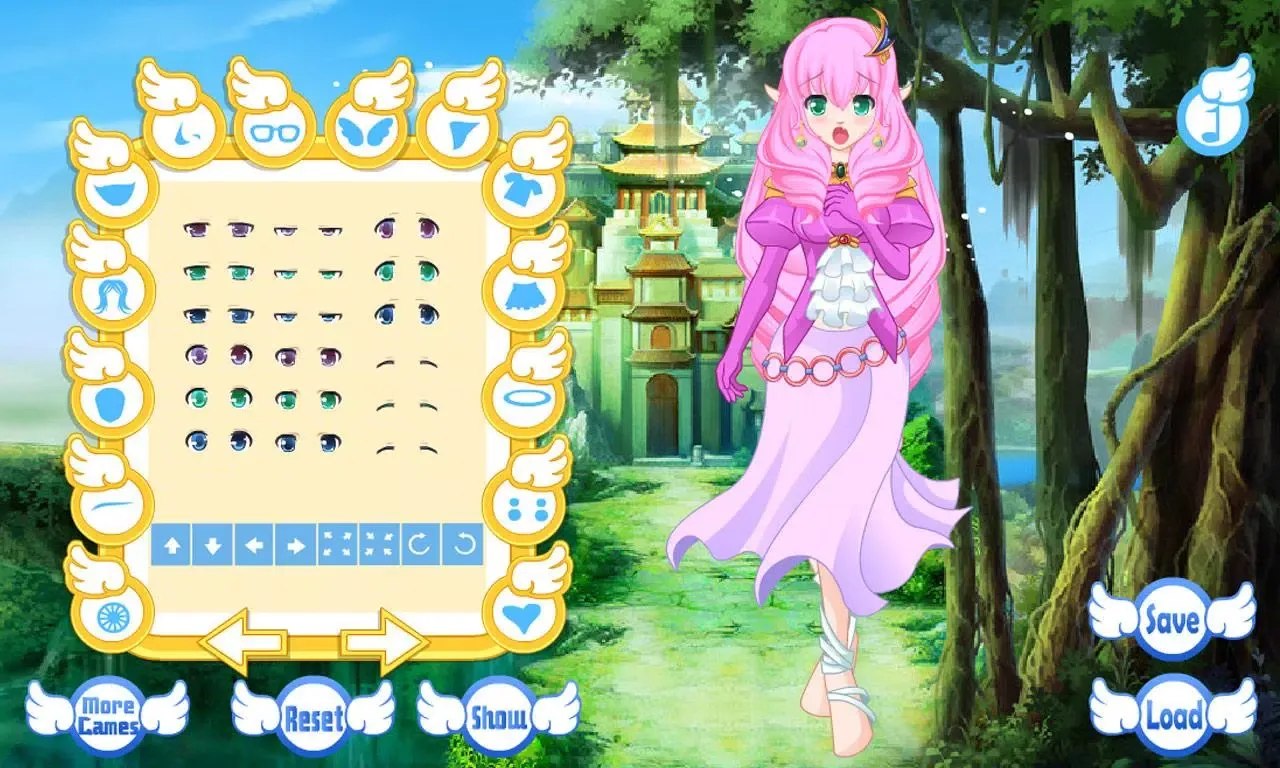 Dress Up Angel Avatar Anime应用截图