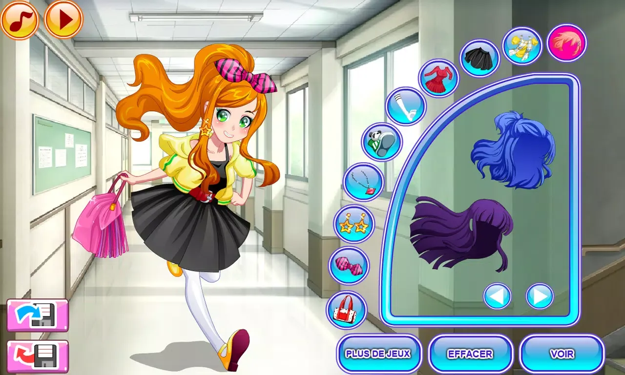 Dress Up Games, Late For Class应用截图
