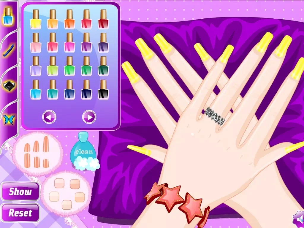 Tangkapan skrin Salon Nails - Manicure Games