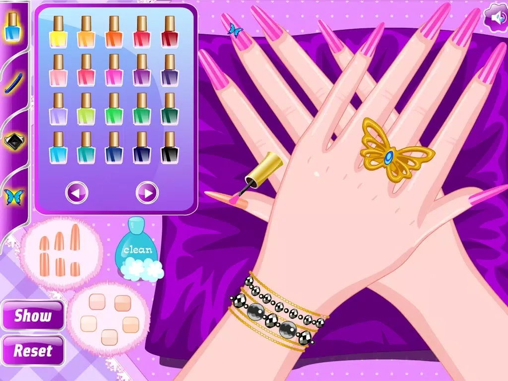 Tangkapan skrin Salon Nails - Manicure Games