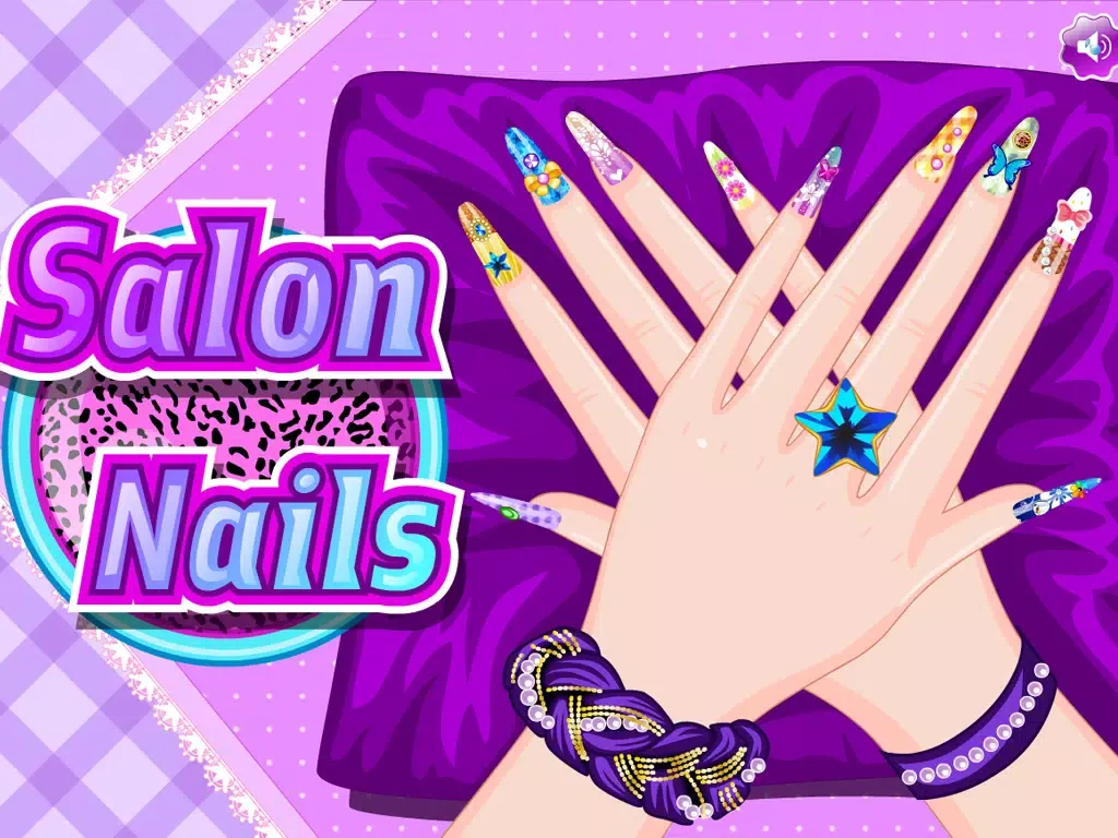 Tangkapan skrin Salon Nails - Manicure Games