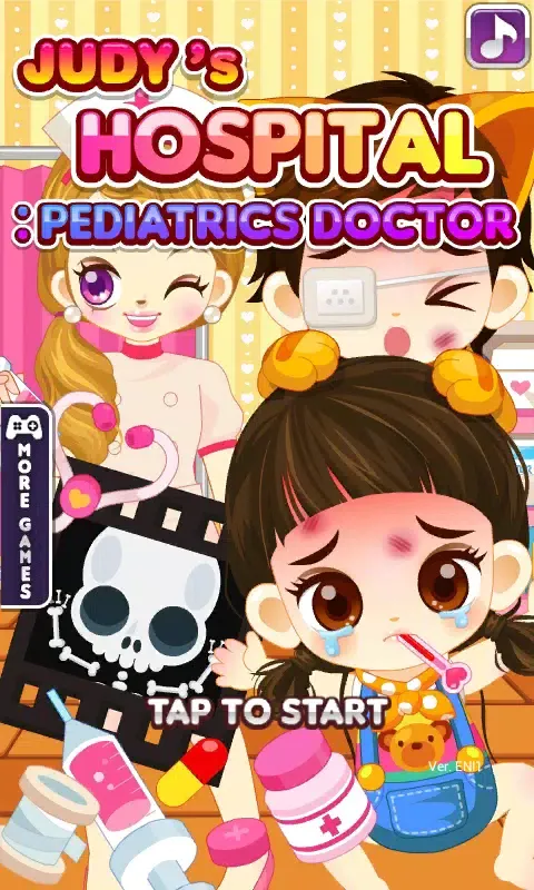 Tangkapan layar Judy's Hospital:pediatrics