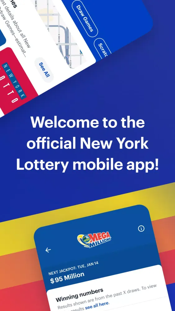 Tangkapan layar Official NY Lottery