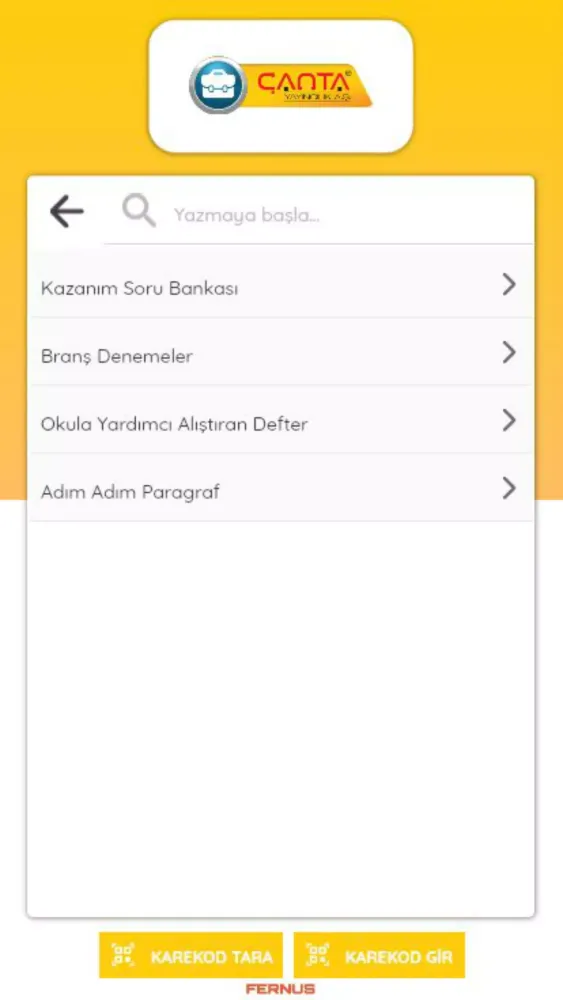 Screenshot di Çanta Video Çözüm