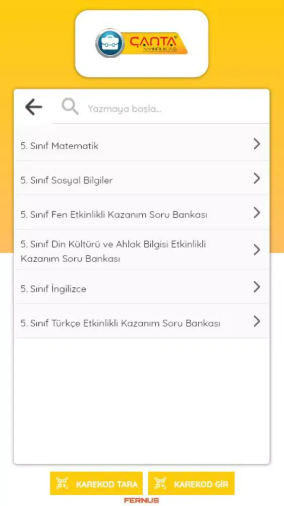 Screenshot di Çanta Video Çözüm