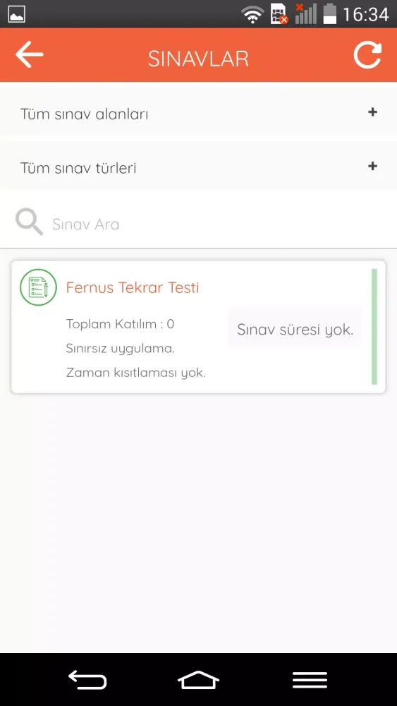 Tangkapan skrin More Quizzes