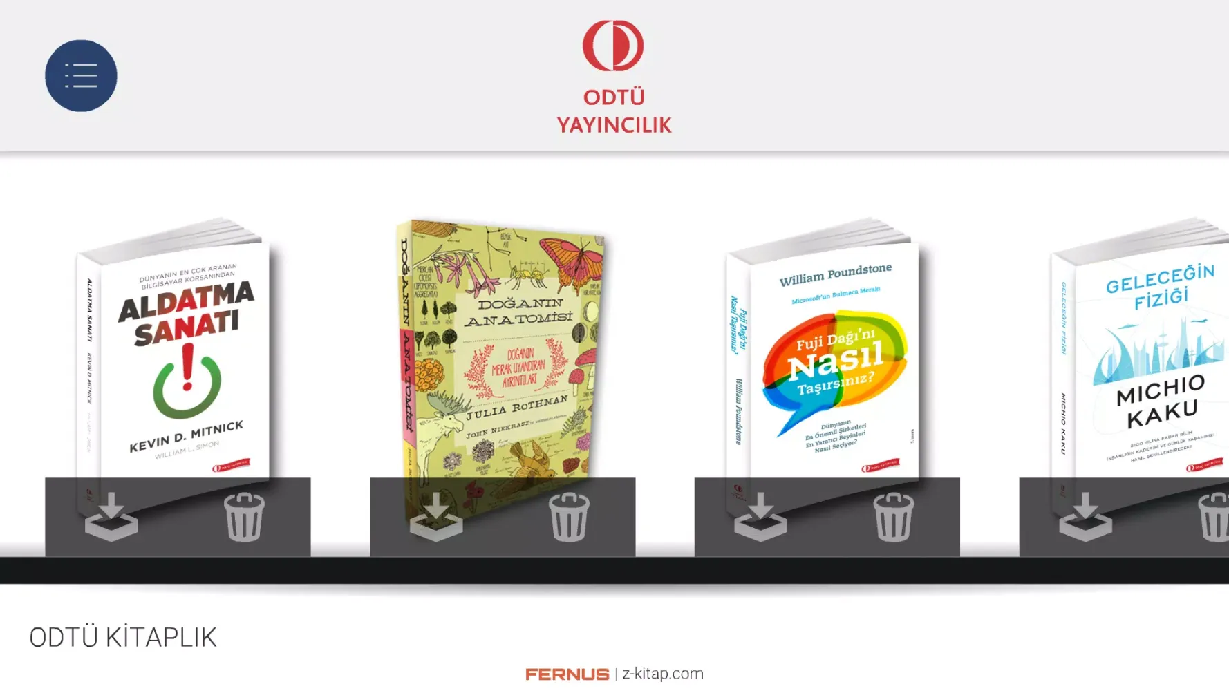 ODTÜ KİTAPLIK Screenshots