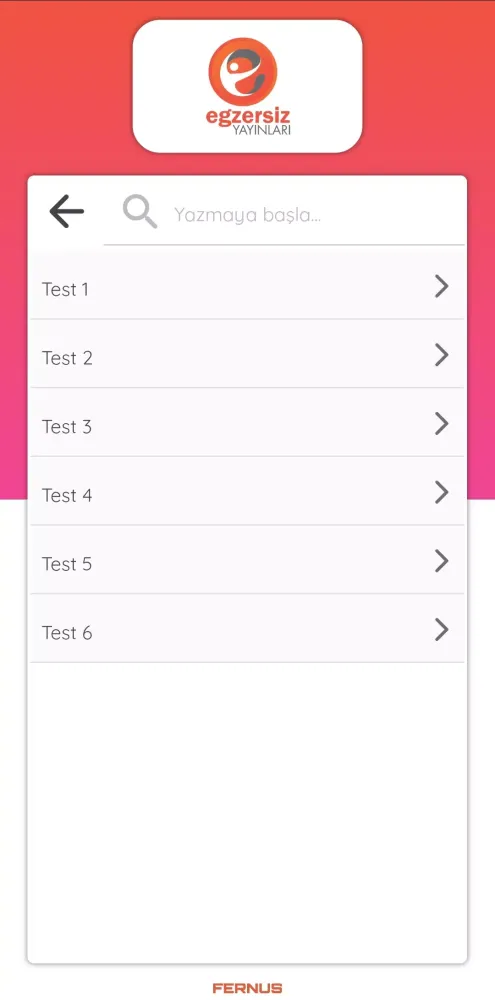 Egzersiz Video Çözüm Screenshots