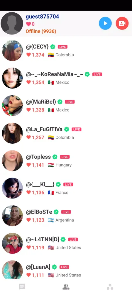 Live Chat Ekran Görüntüleri