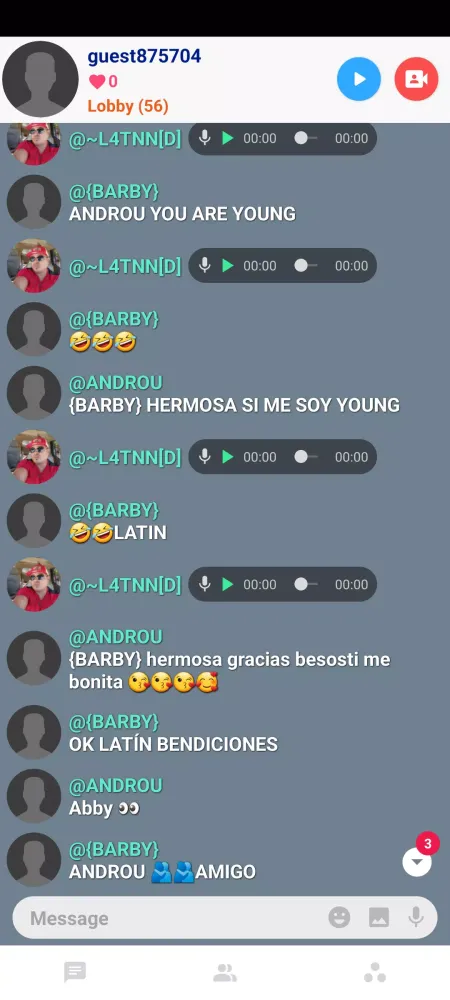 Live Chat Ekran Görüntüleri