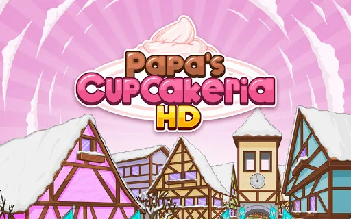 Capturas de tela do Papa's Cupcakeria HD