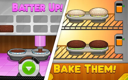 Capturas de tela do Papa's Cupcakeria HD