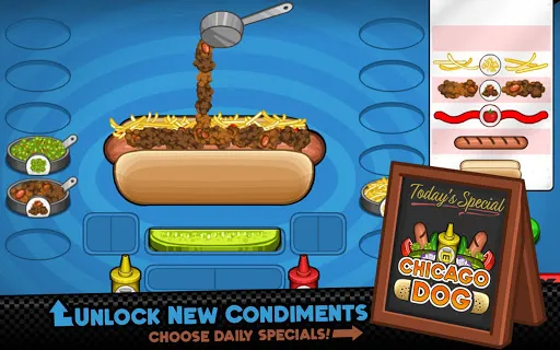 Papa's Hot Doggeria HD应用截图