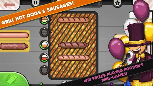 ภาพหน้าจอของ Papa's Hot Doggeria To Go!