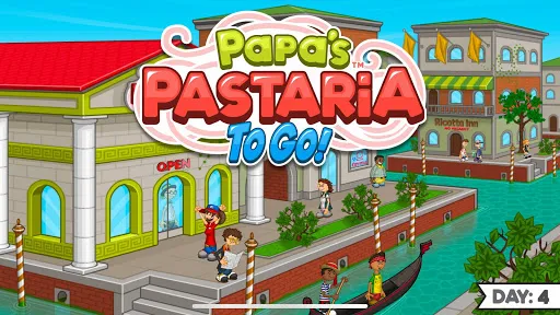 Tangkapan layar Papa's Pastaria To Go!