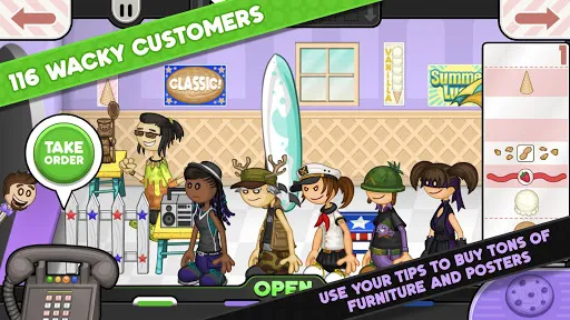 Papa's Scooperia To Go!應用截圖