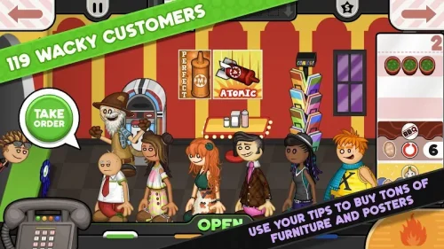 Papa's Wingeria To Go!-screenshot-2