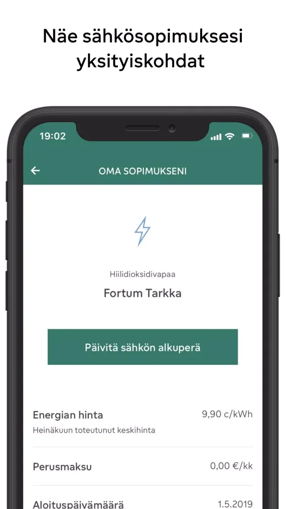 Oma Fortum স্ক্রিনশট