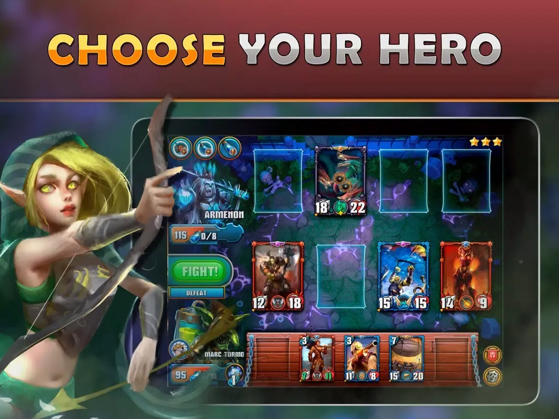 Zrzuty ekranu Magic Quest: TCG iPad 