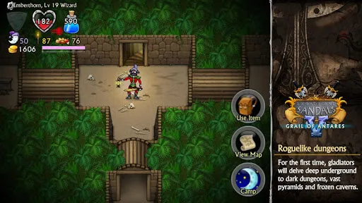 Capturas de tela do Swords and Sandals 5 Redux
