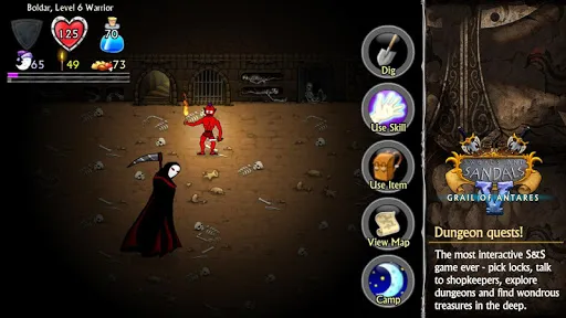 Capturas de tela do Swords and Sandals 5 Redux