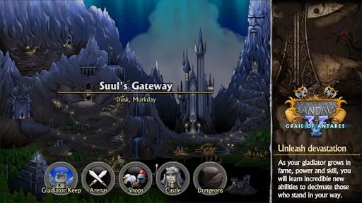 Capturas de tela do Swords and Sandals 5 Redux