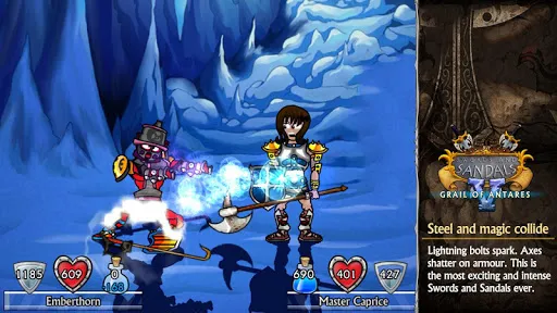 Capturas de tela do Swords and Sandals 5 Redux