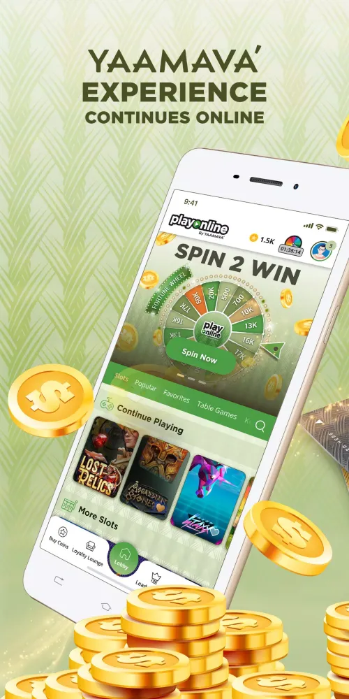 Ảnh chụp màn hình của Play Online by Yaamava’