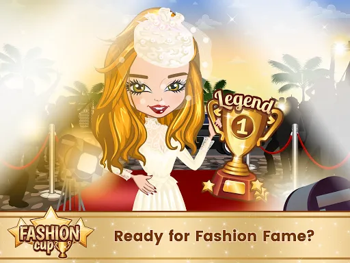 ภาพหน้าจอของ Fashion Cup - Dress up Games