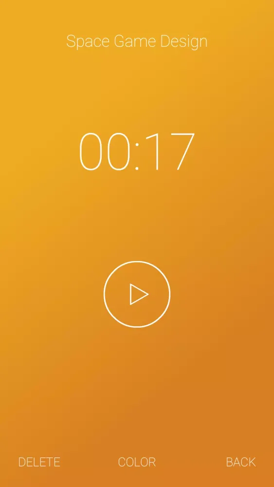 ภาพหน้าจอของ Simple Time Tracker