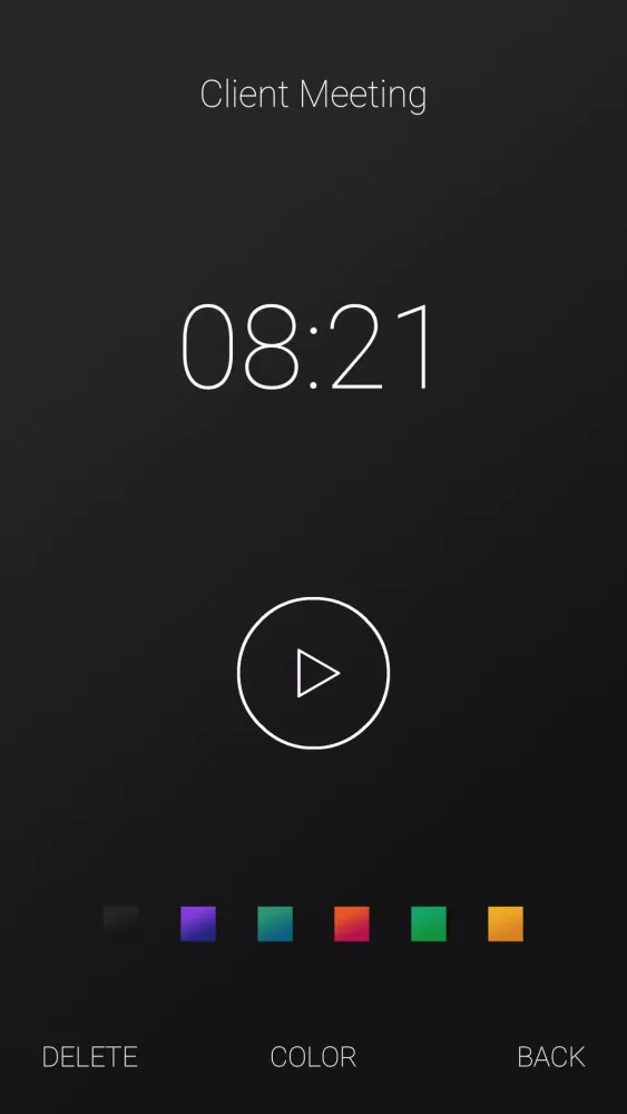 ภาพหน้าจอของ Simple Time Tracker