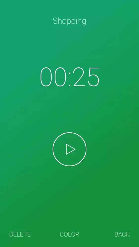 ภาพหน้าจอของ Simple Time Tracker