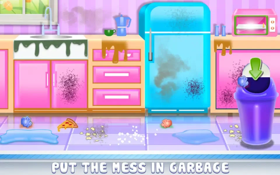 Daddy Messy House Cleaning スクリーンショット