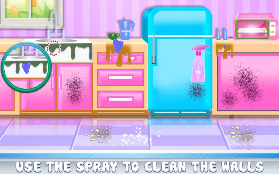 Daddy Messy House Cleaning スクリーンショット